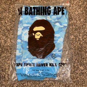 Bape shorts fire camo